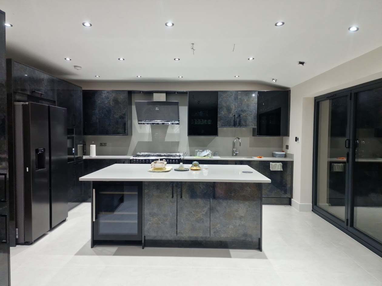 Contemporary open plan kitchen renovation