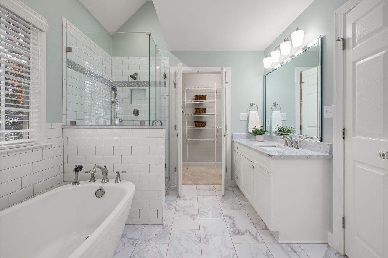 Contemporary bathroom remodeling in Harrow